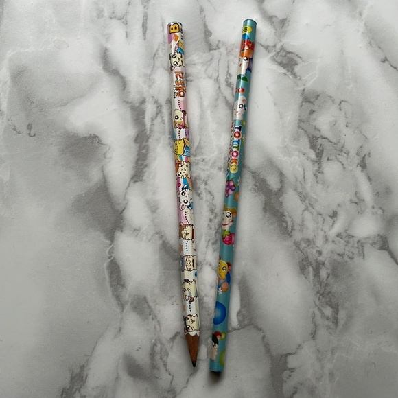 Vintage USED HAMTARO pencils - Picture 2 of 8